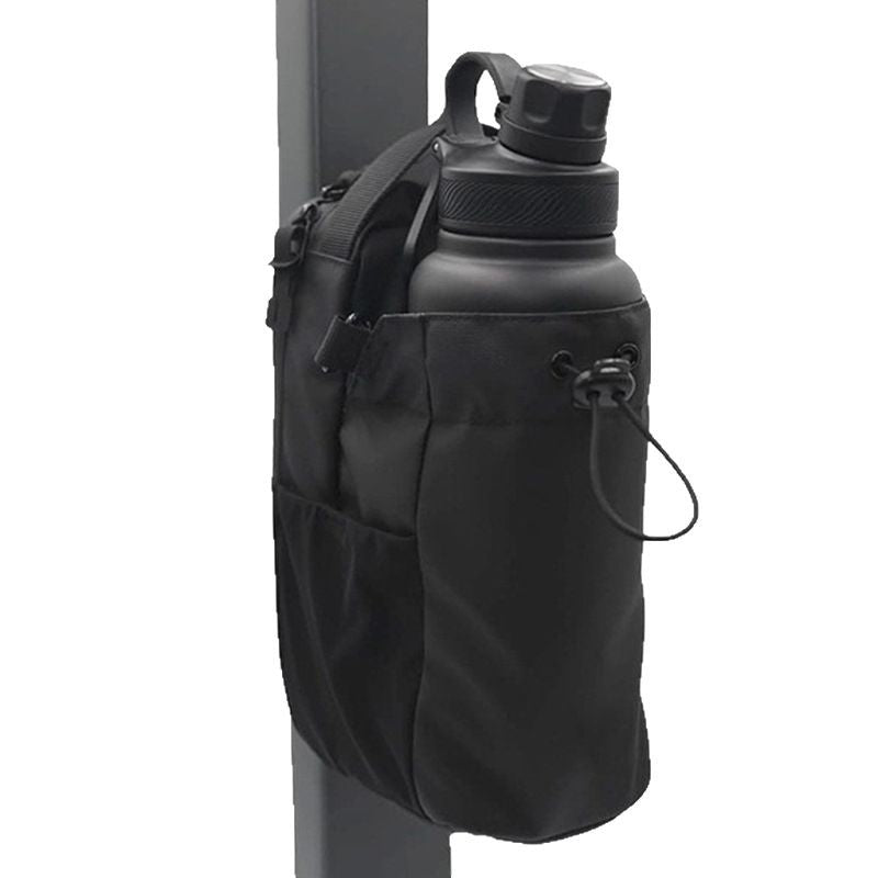 Magnetic Gym Water Bottle Bag ? Hands-Free Workout Storage
