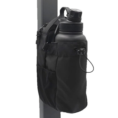 Magnetic Gym Water Bottle Bag ? Hands-Free Workout Storage