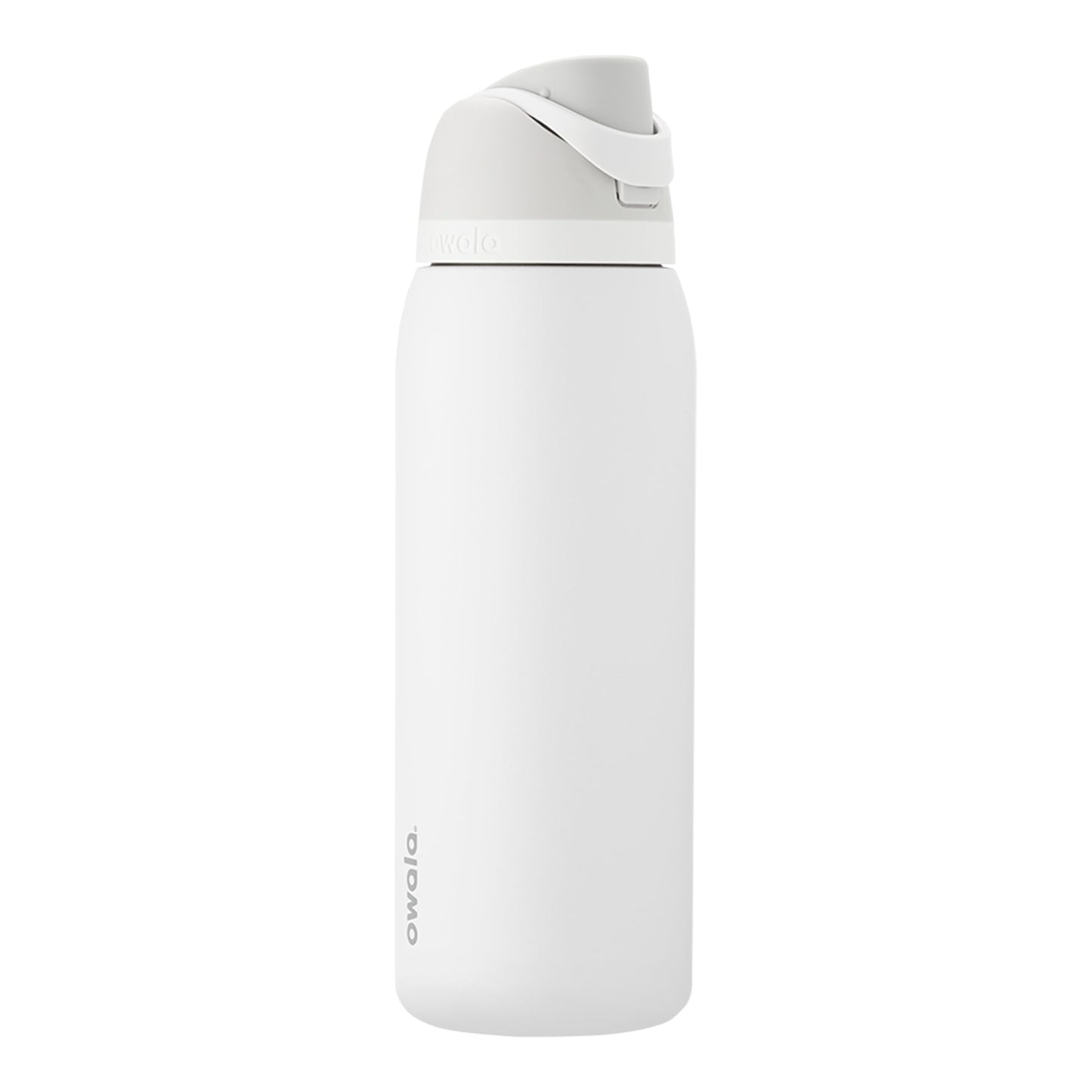 Owala FreeSip Insulated Stainless Steel Water Bottle with Straw, BPA-Free Sports Water Bottle, Great for Travel, 24 Oz, Shy Marshmallow