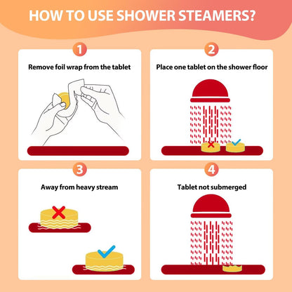 Shower Steamers Aromatherapy - 18 Pack Birthday Gifts for Women, Self Care, Valentines Day Gifts for Her Him Women Men Mom Wife Teens, Galentines Gift Set Relaxation Home SPA