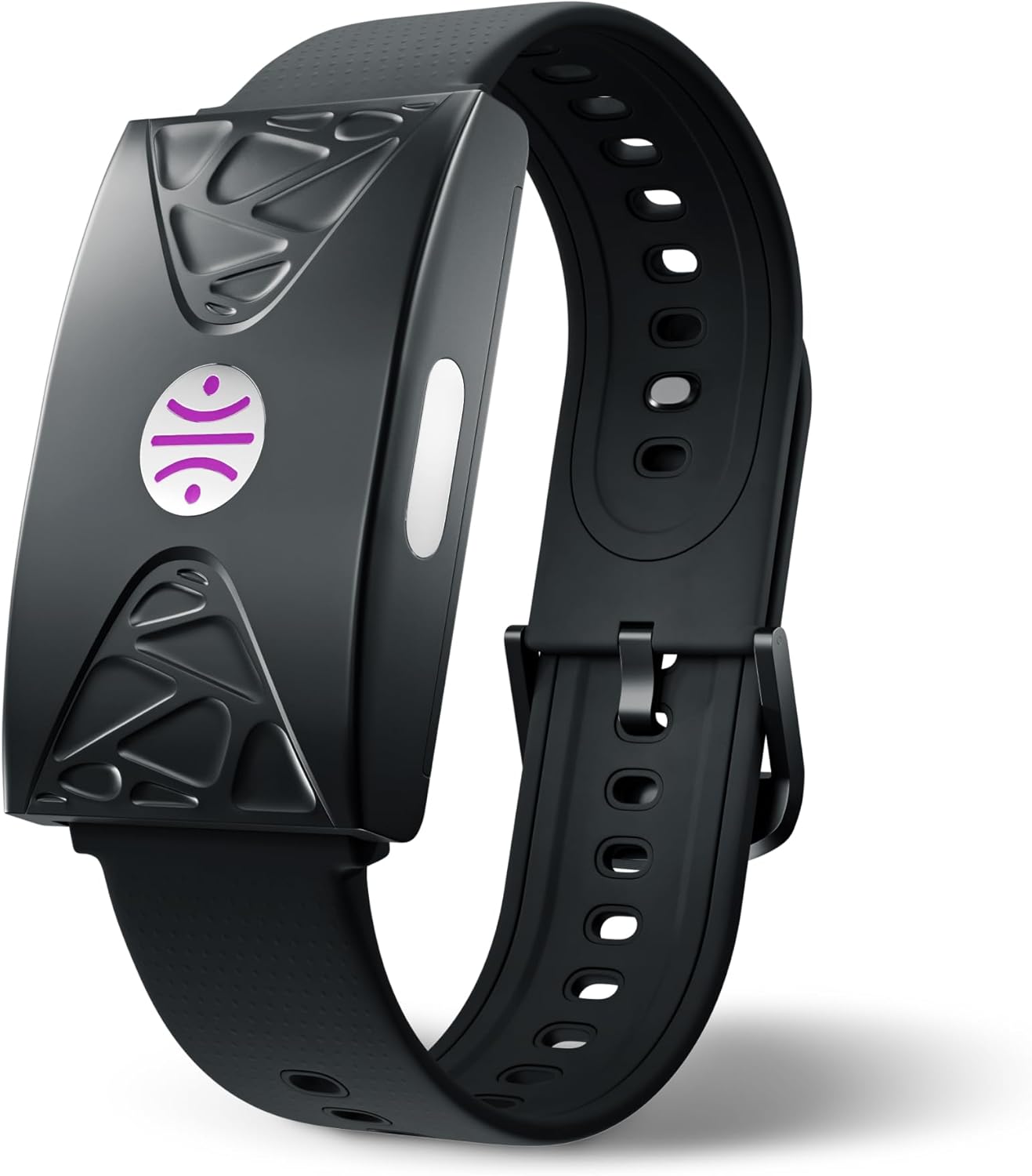 HEALBE GoBe U - Automatic Calorie Intake Smart Band, Energy Balance Insights, Hydration, Sleep, Stress, 24/7 Heart Rate, Neuroactivity, Free App, 5 ATM Waterproof - Black