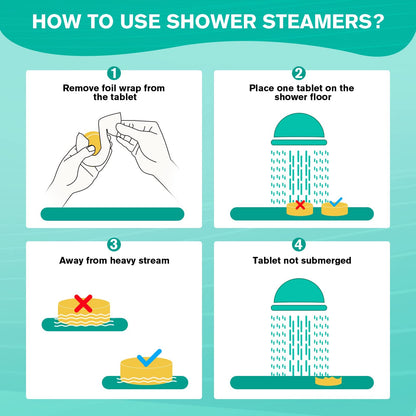 Shower Steamers Aromatherapy - 18 Pack Birthday Gifts for Women, Self Care, Valentines Day Gifts for Her Him Women Men Mom Wife Teens, Galentines Gift Set Relaxation Home SPA