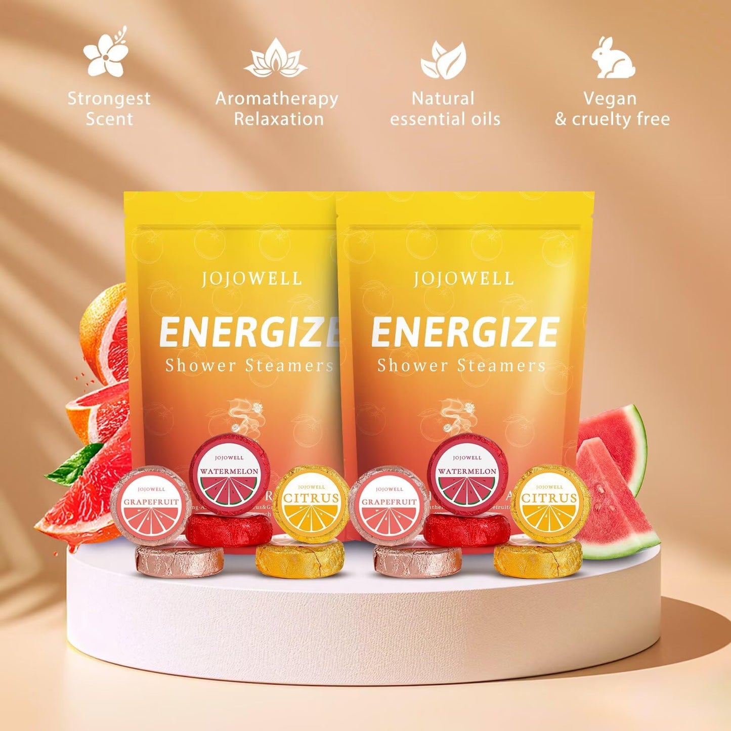 Shower Steamers Aromatherapy - 18 Pack Birthday Gifts for Women, Self Care, Valentines Day Gifts for Her Him Women Men Mom Wife Teens, Galentines Gift Set Relaxation Home SPA