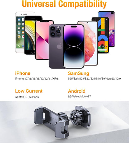 Coolpow Magnetic Phone Holder for Gym【Strong Magnets】 Tripod Mount Ring Gym Magnetic Phone Holder Attach to Metal Surface, Gym Accessories for Men Women Essentials for All Smartphones 4.7-7"