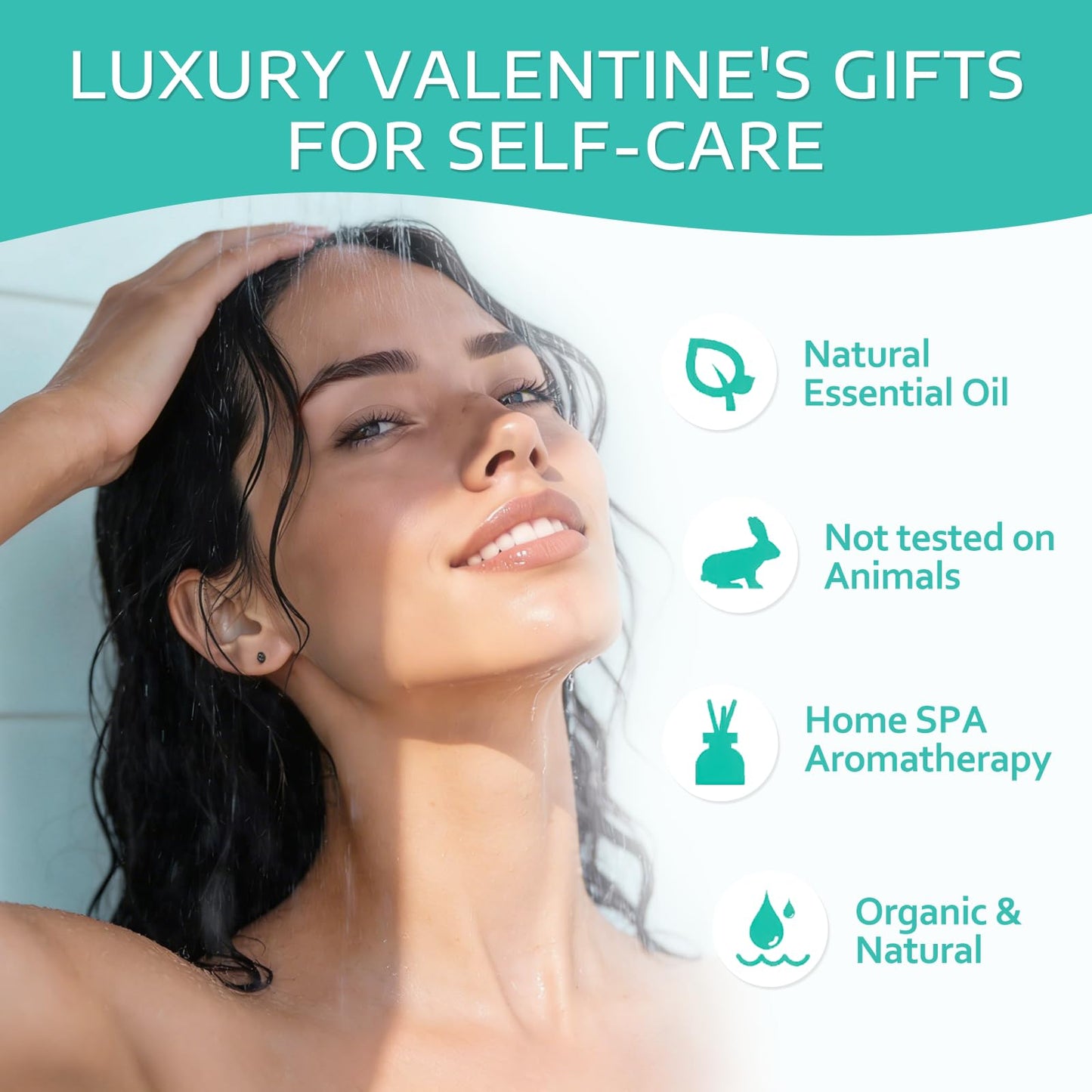 Shower Steamers Aromatherapy - 18 Pack Birthday Gifts for Women, Self Care, Valentines Day Gifts for Her Him Women Men Mom Wife Teens, Galentines Gift Set Relaxation Home SPA