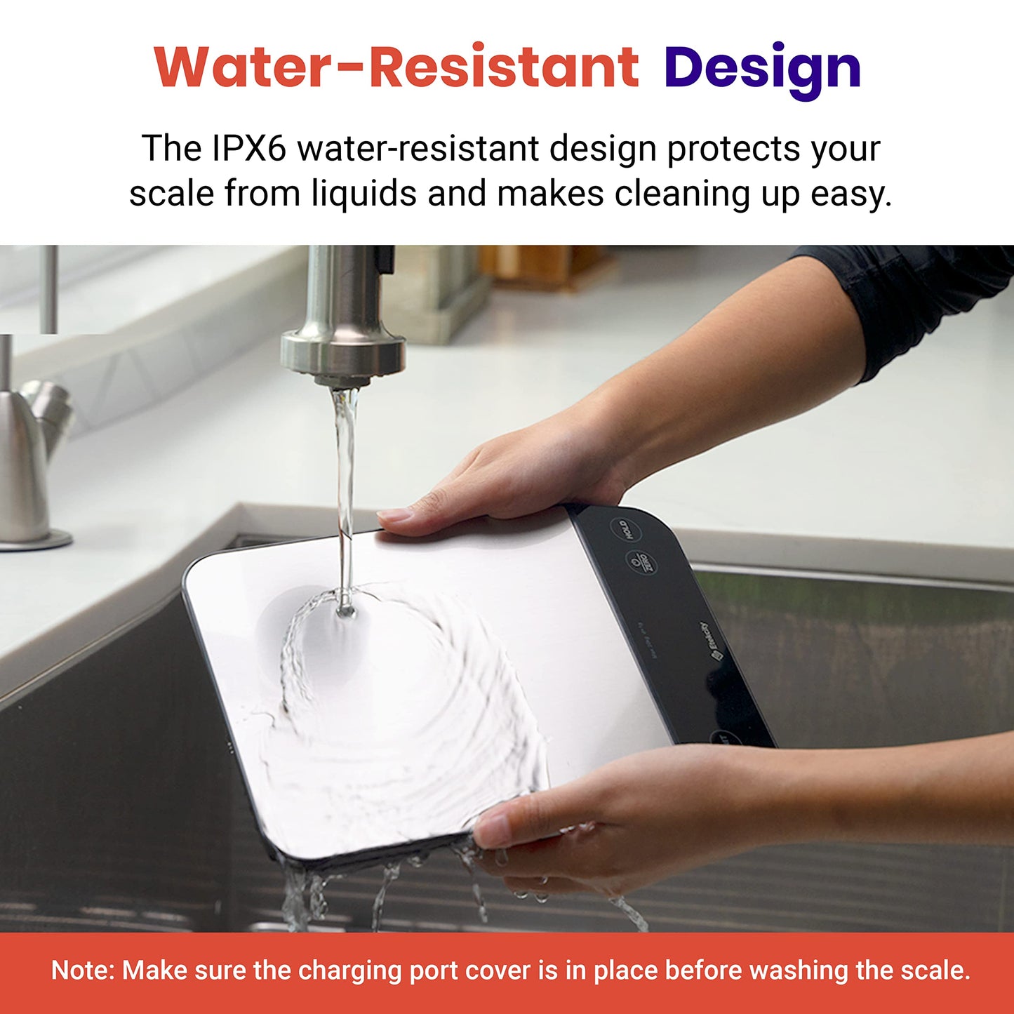 Etekcity Smart Food Kitchen Scale with Nutritional Calculator, Free App with 19 Nutrients Tracking, Calorie, Marco, Digital grams and ounces for weight loss, Premium Stainless Steel, 11lb