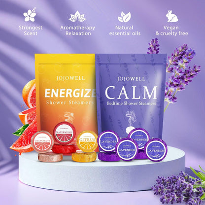 Shower Steamers Aromatherapy - 18 Pack Birthday Gifts for Women, Self Care, Valentines Day Gifts for Her Him Women Men Mom Wife Teens, Galentines Gift Set Relaxation Home SPA