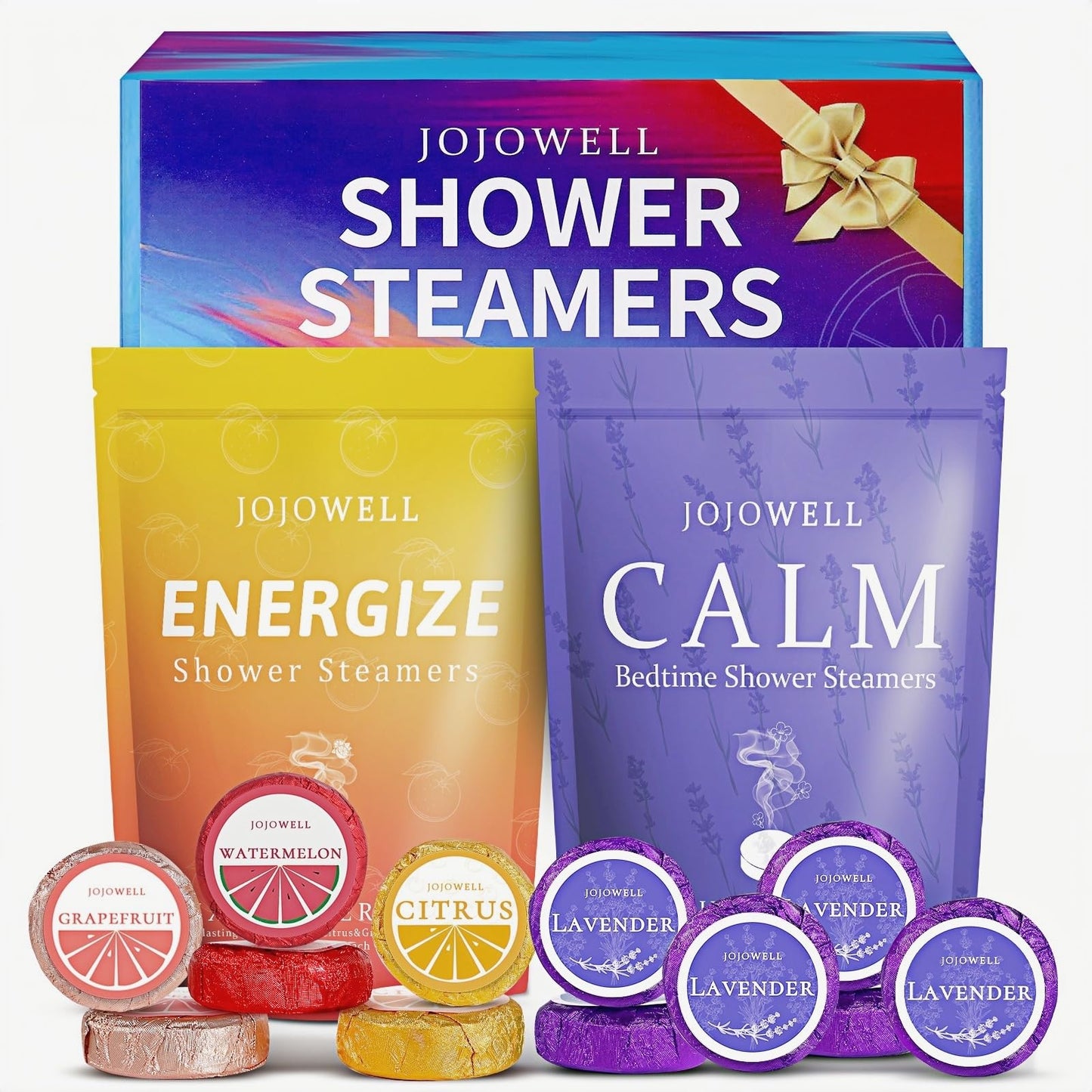 Shower Steamers Aromatherapy - 18 Pack Birthday Gifts for Women, Self Care, Valentines Day Gifts for Her Him Women Men Mom Wife Teens, Galentines Gift Set Relaxation Home SPA
