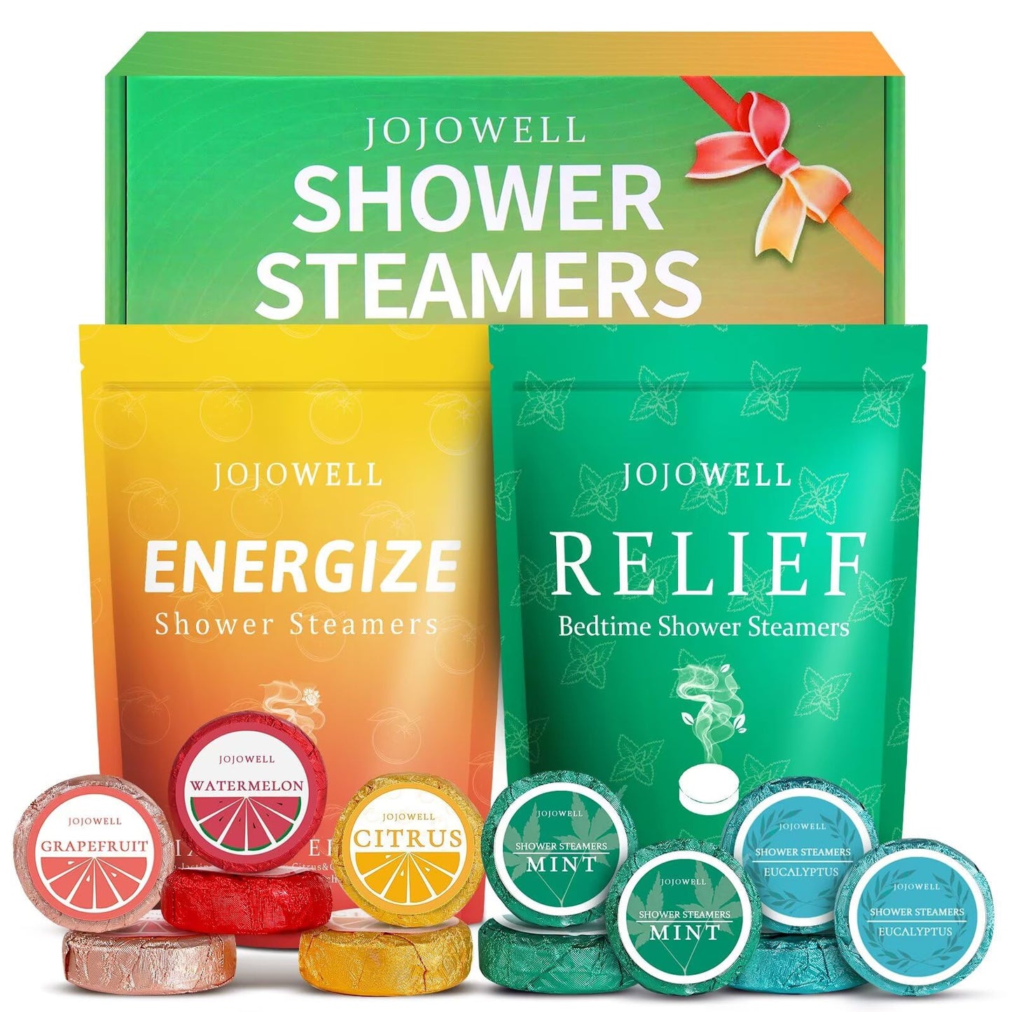 Shower Steamers Aromatherapy - 18 Pack Birthday Gifts for Women, Self Care, Valentines Day Gifts for Her Him Women Men Mom Wife Teens, Galentines Gift Set Relaxation Home SPA