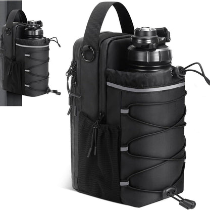 Magnetic Gym Water Bottle Bag ? Hands-Free Workout Storage