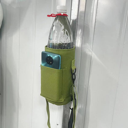 Magnetic Gym Water Bottle Bag ? Hands-Free Workout Storage