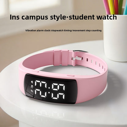 Simple Waterproof Fitness Watch with Step Counter