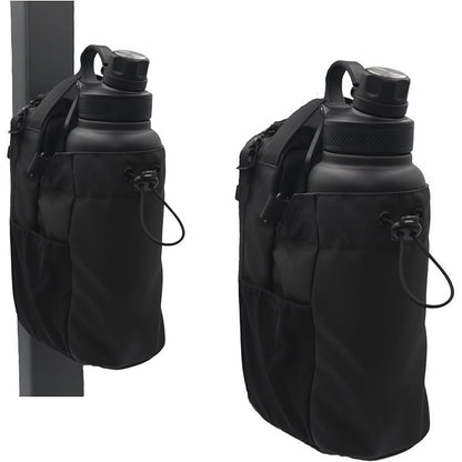 Magnetic Gym Water Bottle Bag ? Hands-Free Workout Storage